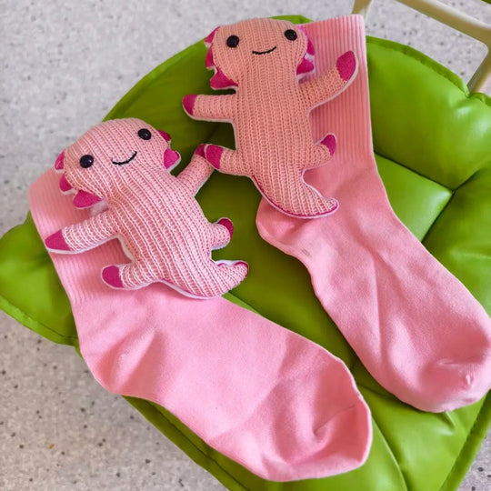 Unisex Huissokken met 3D Dierenaccent en Antislipzool 11