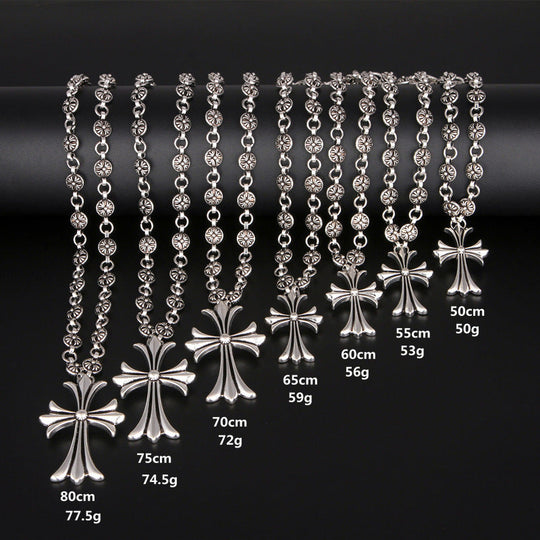 Unisex Ketting Gotische Kruishanger Alternatief Accessoire 4