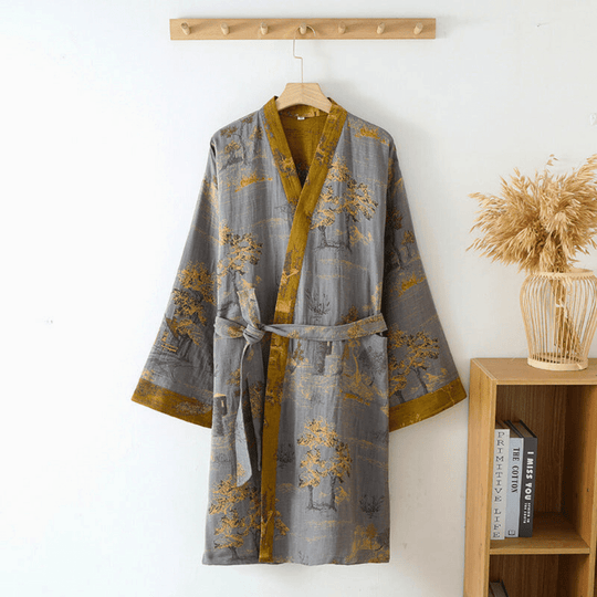 Unisex Kimono Badjas Retro Stijl 3