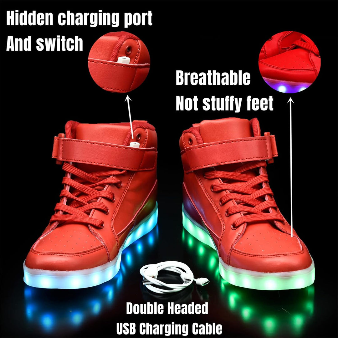 Unisex LED Sneakers Met Oplaadbare Verlichting 3