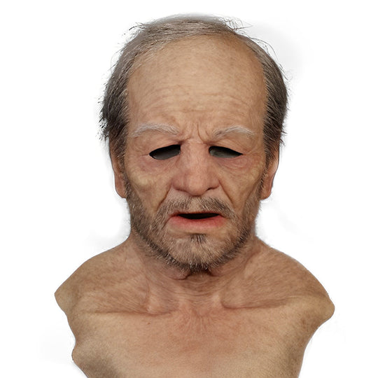 Unisex Latex Gezichtsmasker voor Cosplay en Theater 25