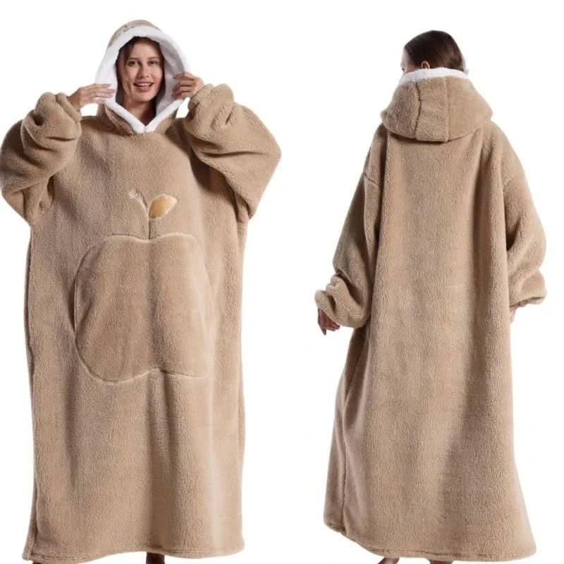 Unisex Oversized Fleece Hoodie voor Comfortabele Ontspanning 6