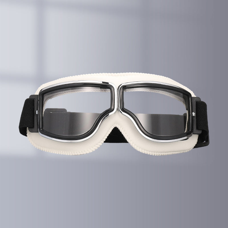 Unisex Retro Pilotenstijl Motorbril Sportief 19