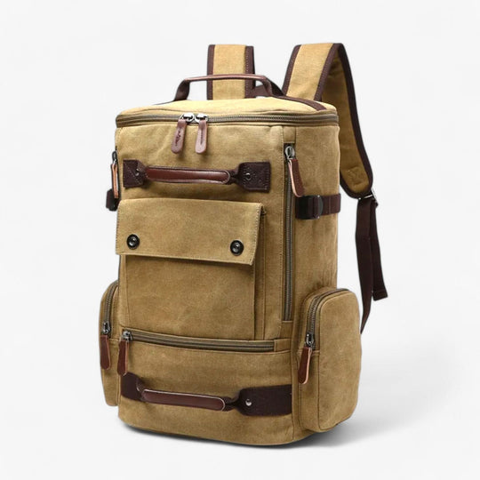 Unisex Rugzak met Laptopvak Vintage voor School en Avontuur 11