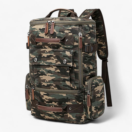 Unisex Rugzak met Laptopvak Vintage voor School en Avontuur 12