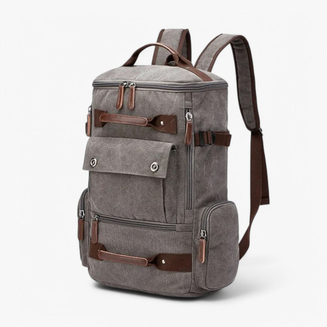 Unisex Rugzak met Laptopvak Vintage voor School en Avontuur 9