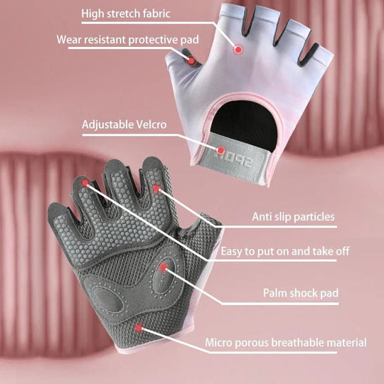 Unisex Sporthandschoenen Halve Vingers voor Training en Fitness 4