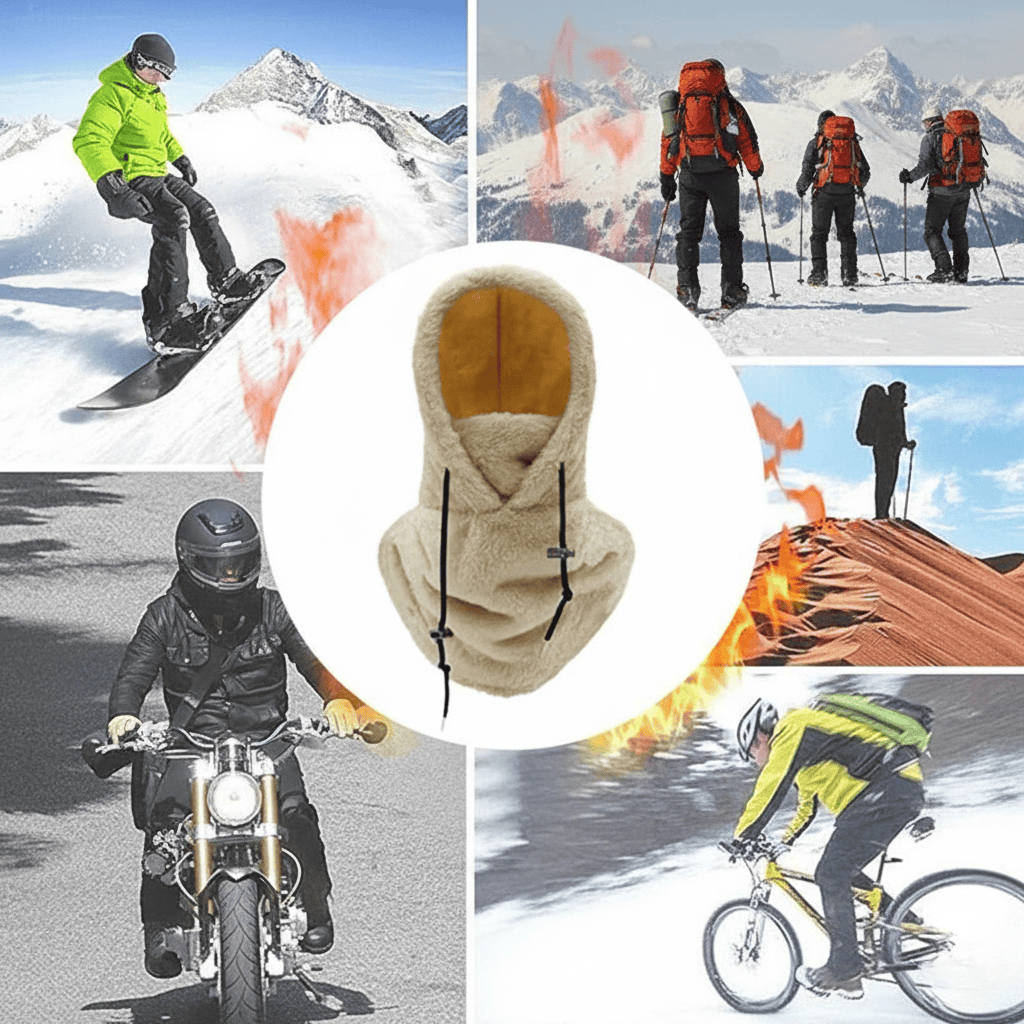Unisex Thermische Wintermuts Ademend 3
