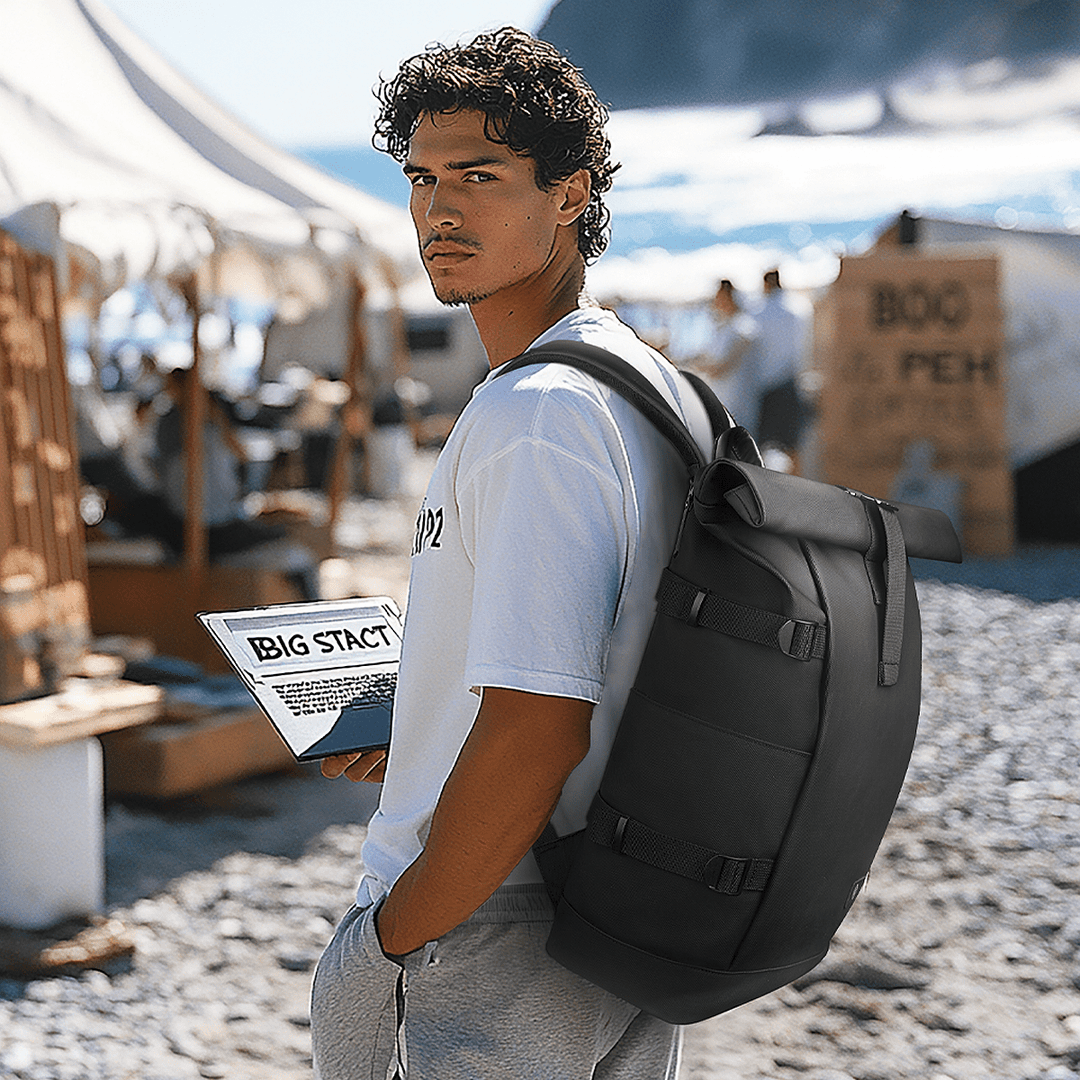 Unisex Uitbreidbare Reisrugzak met Laptopcompartiment 1