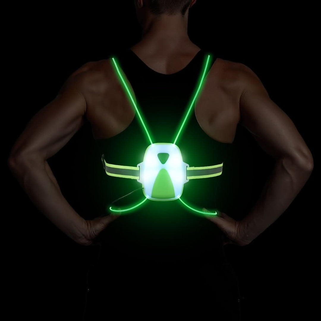 Unisex Veiligheidsvest LED voor Joggen en Buitenactiviteiten 5