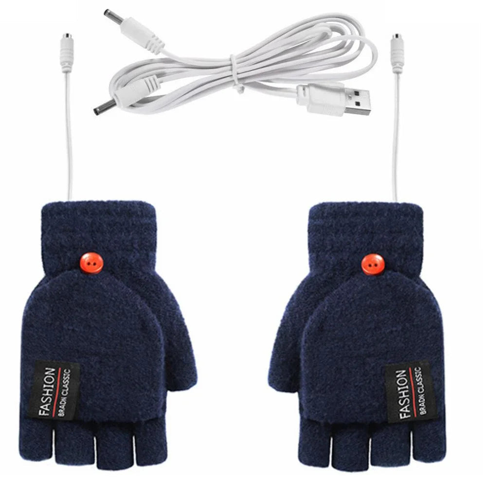 Unisex Verwarmde Handschoenen USB Oplaadbaar 0