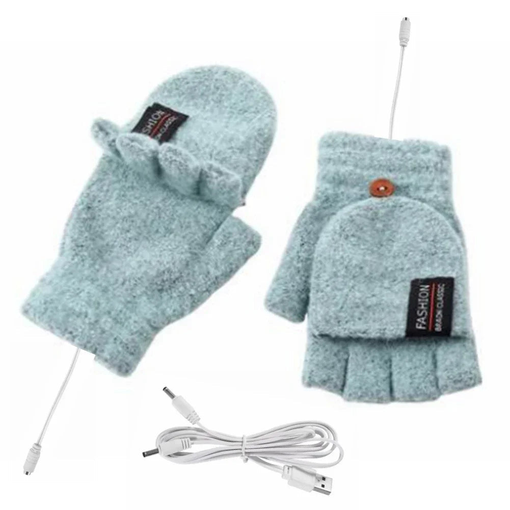 Unisex Verwarmde Handschoenen USB Oplaadbaar 1
