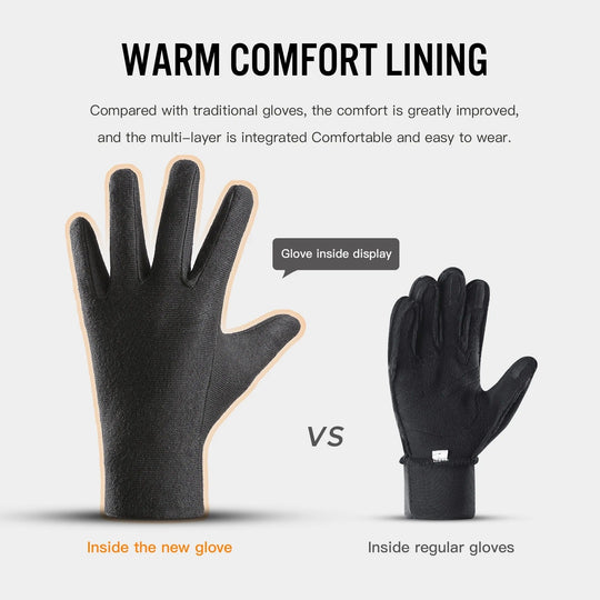 Unisex Verwarmde Handschoenen met Touchscreenfunctie en Waterdicht Ontwerp 5