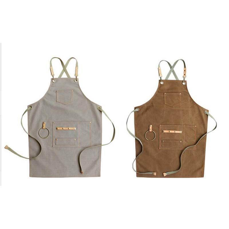 Unisex Vintage Chef-kok Schort Minimalistisch 1