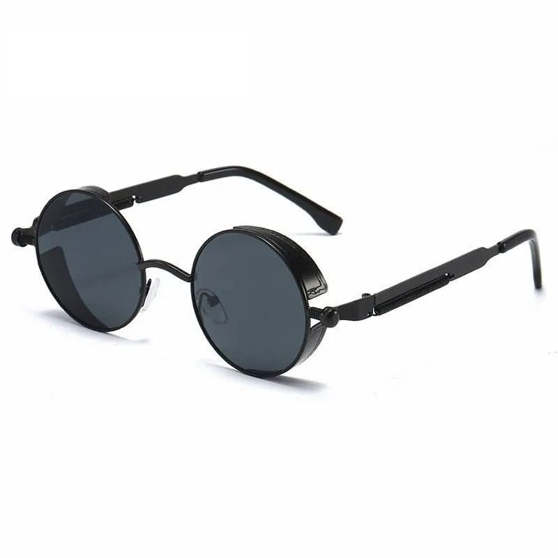 Unisex Vintage Ronde Zonnebril Retro Stijl 1