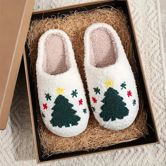 Unisex Warme Huispantoffels met Hertenmotief 5