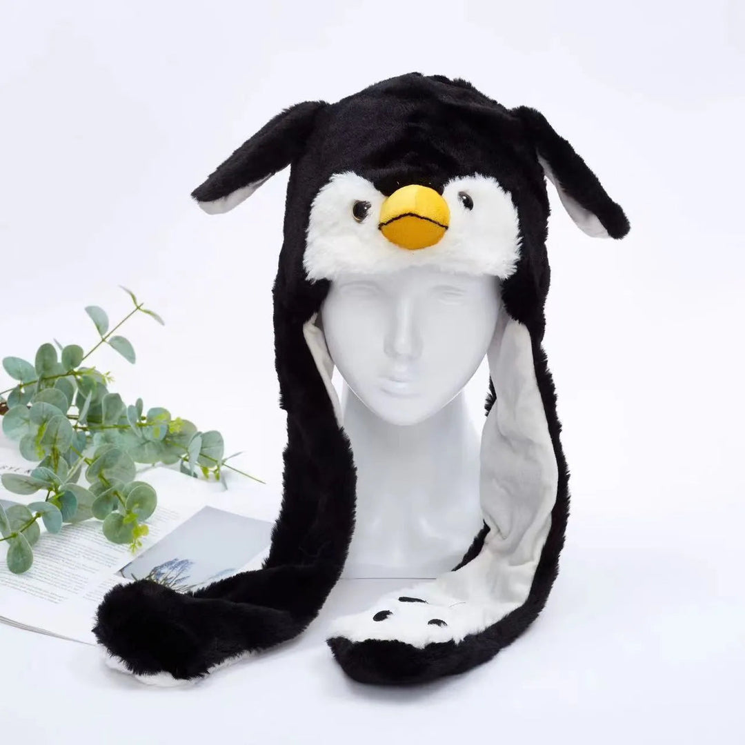 Unisex Wintermuts met Beweegbare Oren voor Feestelijke Gelegenheden 33
