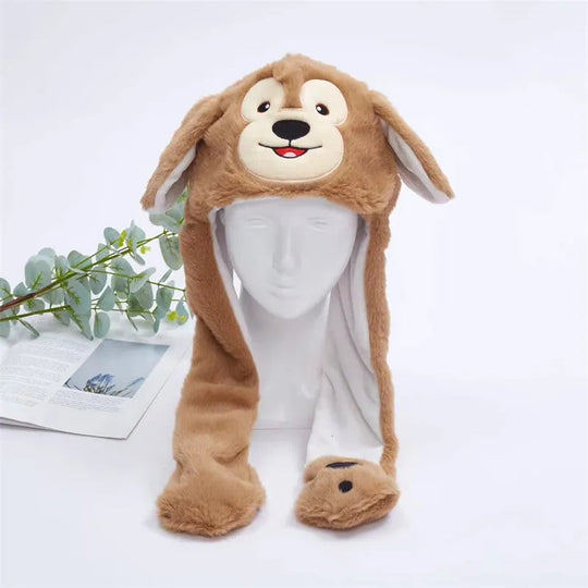 Unisex Wintermuts met Beweegbare Oren voor Feestelijke Gelegenheden 34