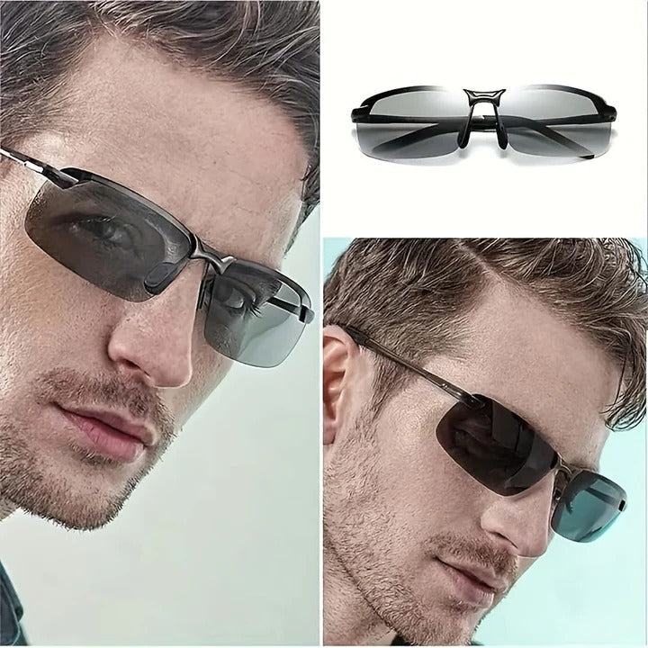 Unisex Zonnebril Gepolariseerd met Meekleurende Lenzen 2