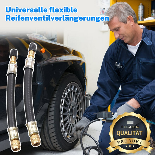 Universele Ventielverlengers voor Banden met Flexibele Slangen 1