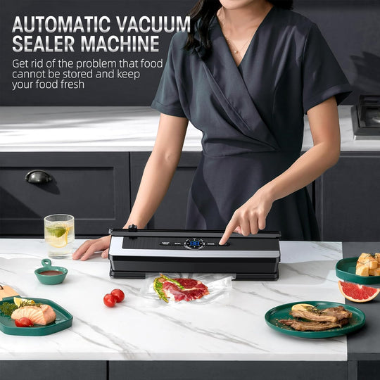 Vacuümmachine 8-in-1 met Snijder voor Voedselbewaring 2