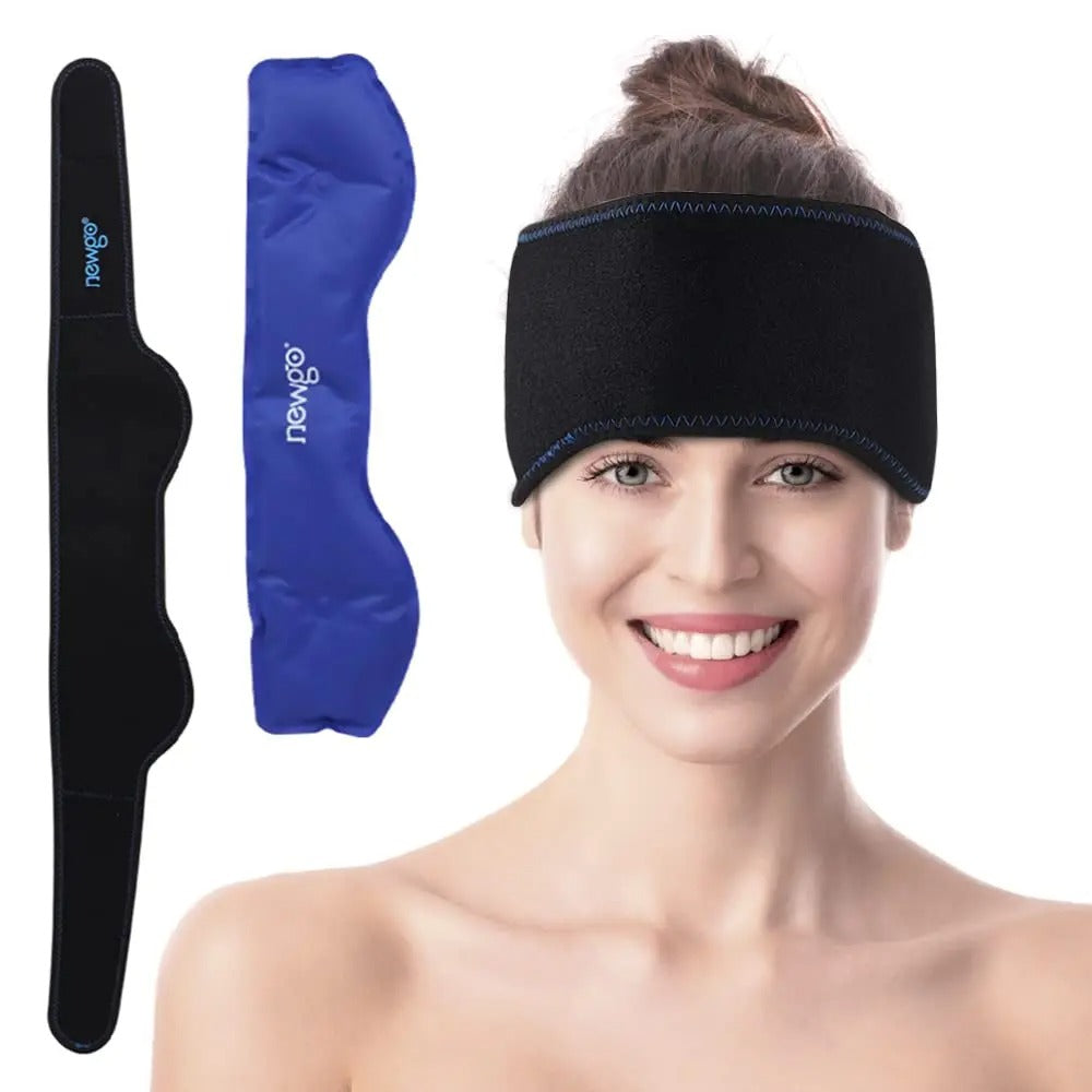 Verkoelende Hoofdband voor Hoofdpijn en Migraine 0