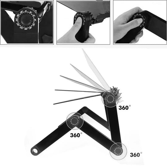 Verstelbare Laptopstandaard voor Comfortabel Werken - Standaard voor Laptop 3