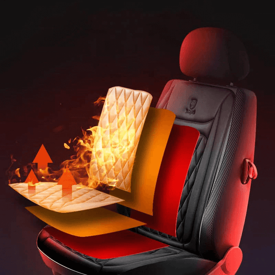 Verwarmde Autostoelhoes met Temperatuurregeling voor Comfortabele Rit 3