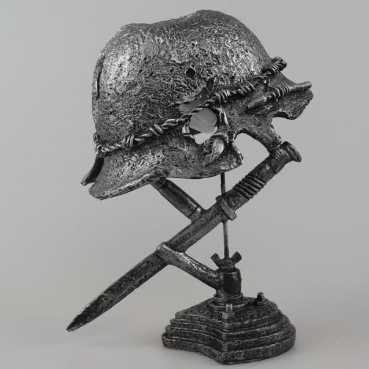Vintage Tafellamp Helm Stijl 4