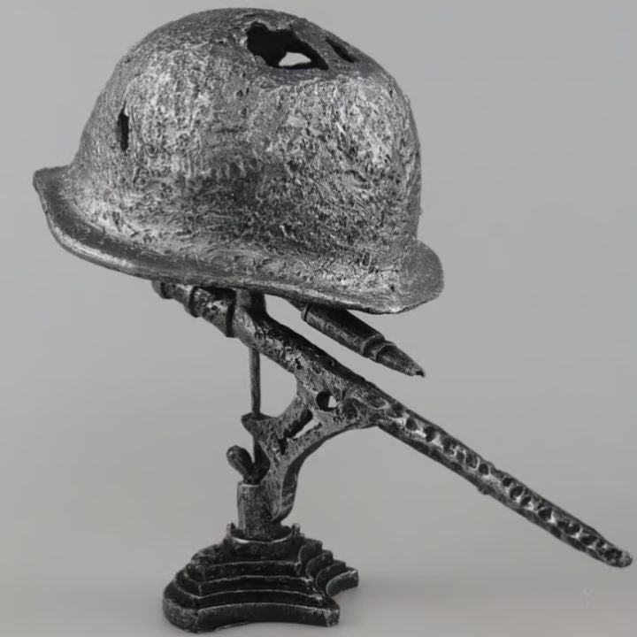Vintage Tafellamp Helm Stijl 5