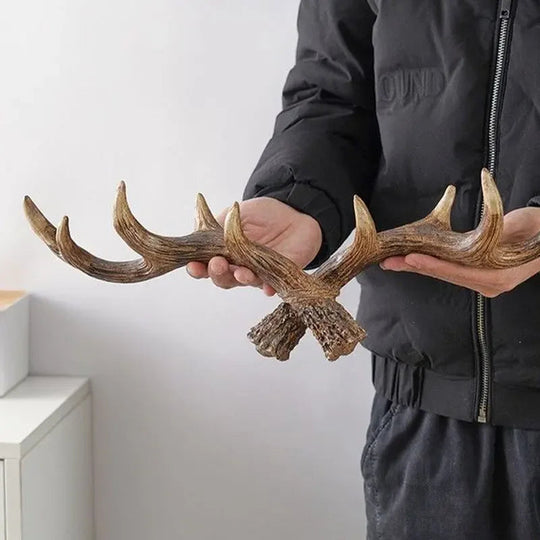 Vintage Wandhaak Antler Retro Stijl voor Thuis 5