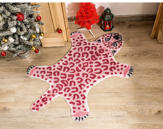 Vloerkleed met Luipaardprint en Speelse Vorm 5