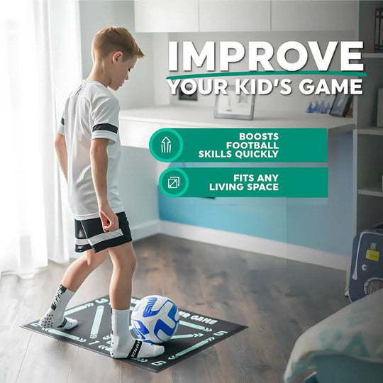 Voetbaltrainingsmat Antislip Compact voor Thuisgebruik 4