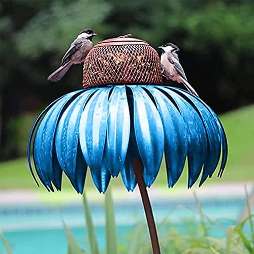 Vogelhuisje Bloemvormig voor Tuin Decoratie 8