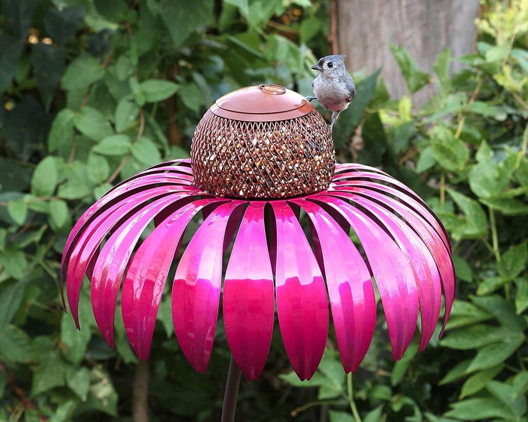 Vogelhuisje Bloemvormig voor Tuin Decoratie 9