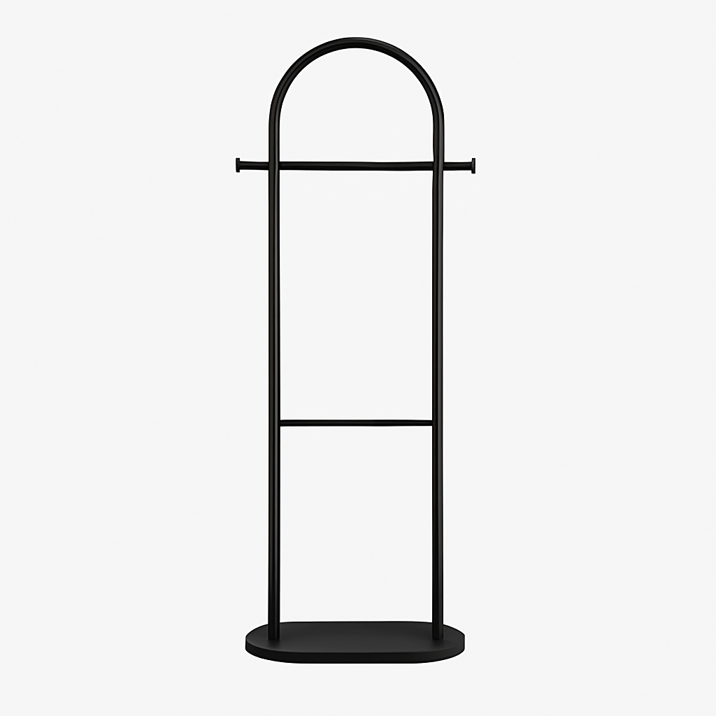 Vrijstaand Kledingrek Minimalistisch Design voor Jassen en Accessoires 8