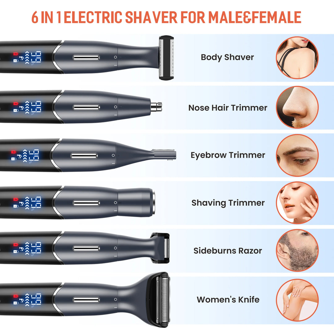 Vrouwelijke Elektrische Epilator Multifunctioneel Scheerapparaat 2