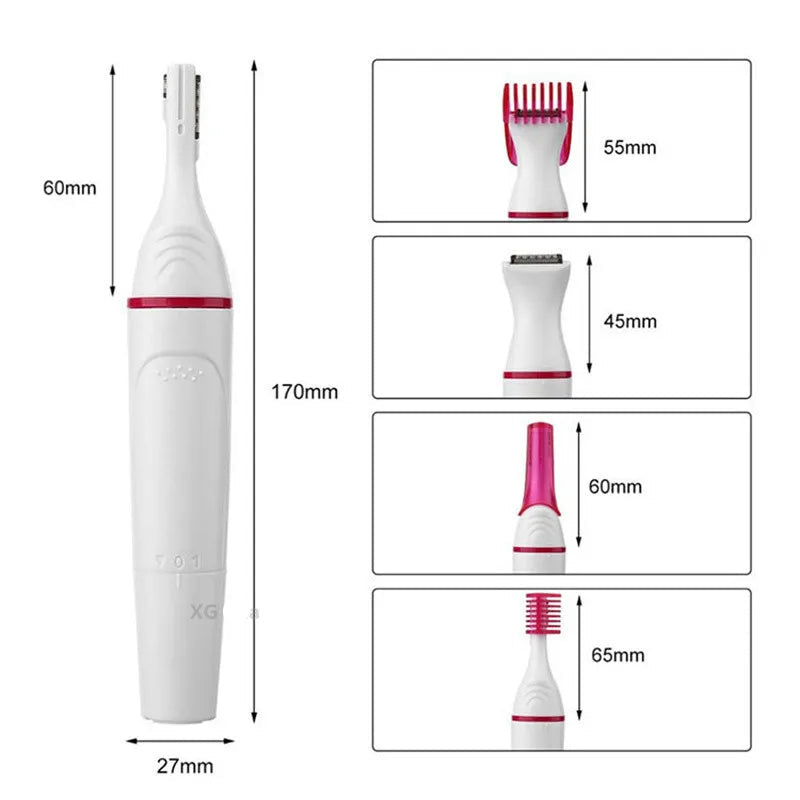Vrouwen Elektrische Epilator 5-in-1 voor Haarverwijdering 3
