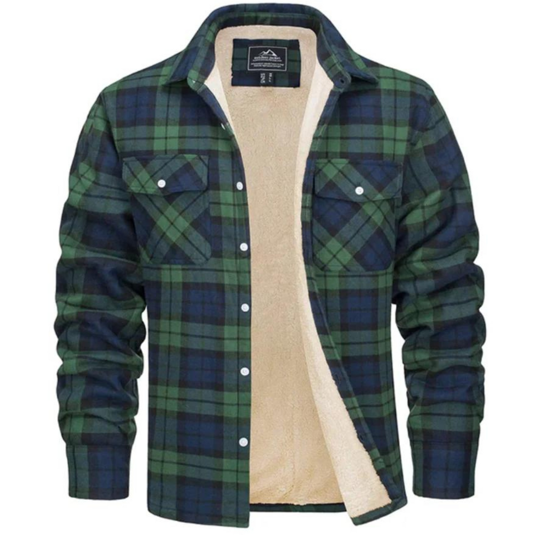 Vrouwen Fleece Gevoerde Ruitjack Comfortabel voor Herfst en Winter 4