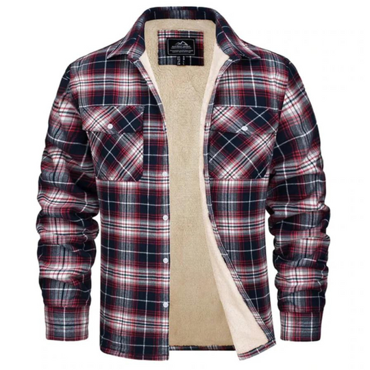 Vrouwen Fleece Gevoerde Ruitjack Comfortabel voor Herfst en Winter 5