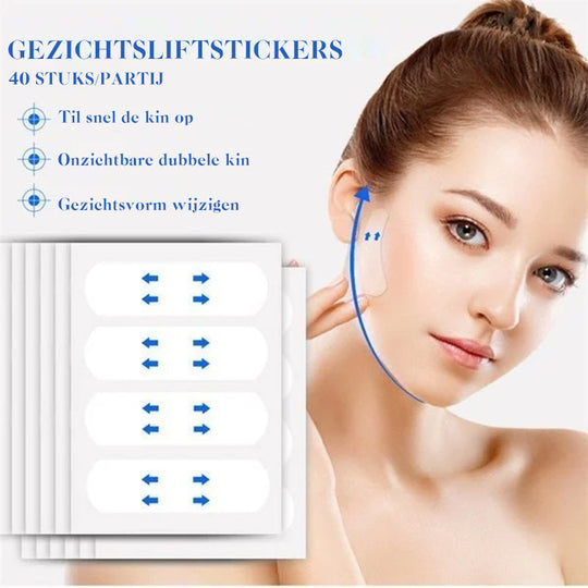 Vrouwen Gezichtstape Onzichtbaar voor Natuurlijke Contouren 2