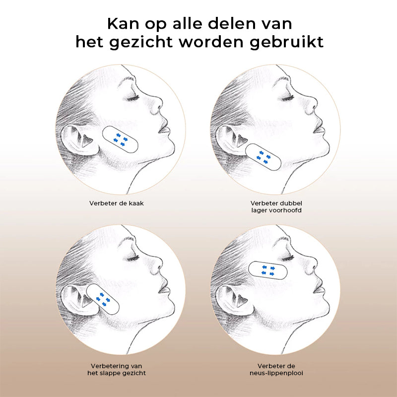 Vrouwen Gezichtstape Onzichtbaar voor Natuurlijke Contouren 6