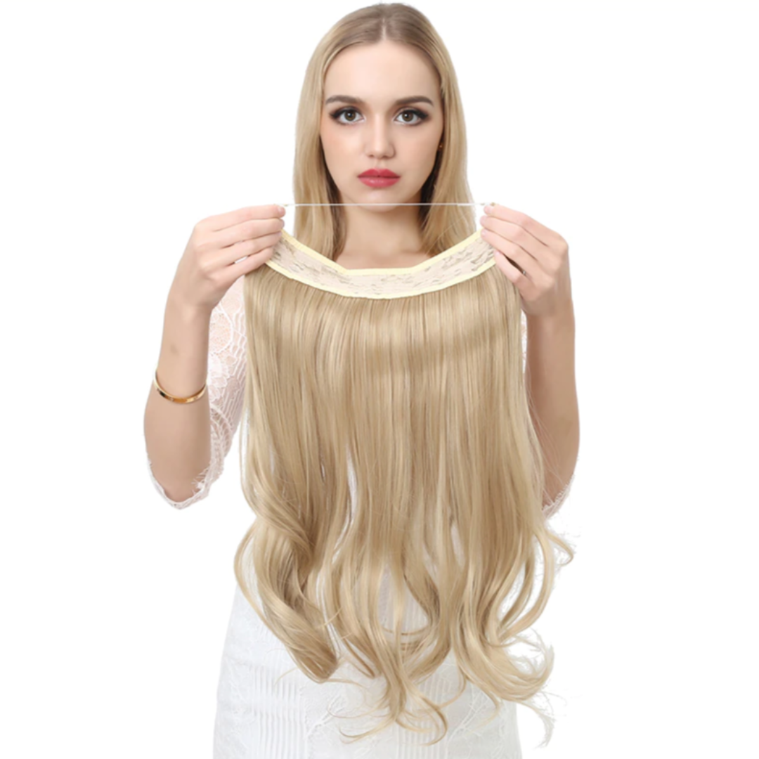 Vrouwen Haarstuk Onzichtbare Haarlokken voor Natuurlijk Volume 1