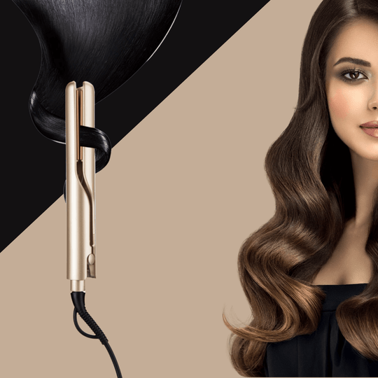Vrouwen Haarstyler 2-in-1 Voor Krullen en Steil Haar Met Instelbare Temperatuur 4
