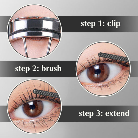 Vrouwen Mascara Curling Met 3D Effect voor Volume en Lange Wimpers 5