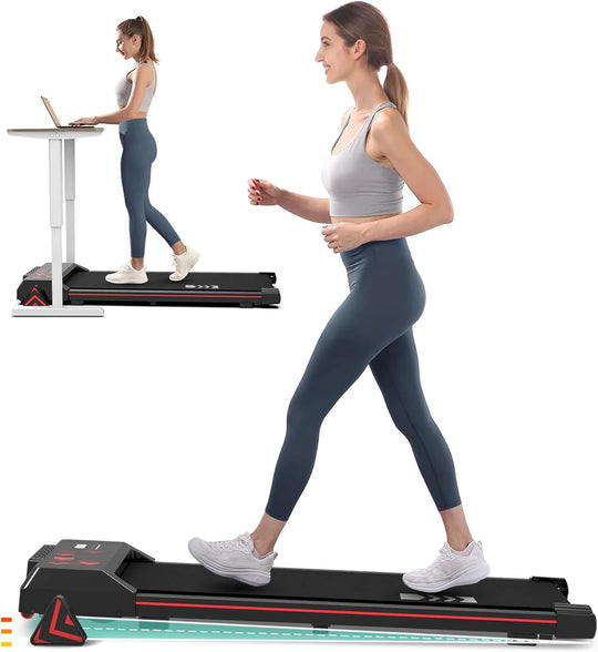 Vrouwen Mini Loopband Voor Thuis - Inklapbare Loopband Onder Bureau 10