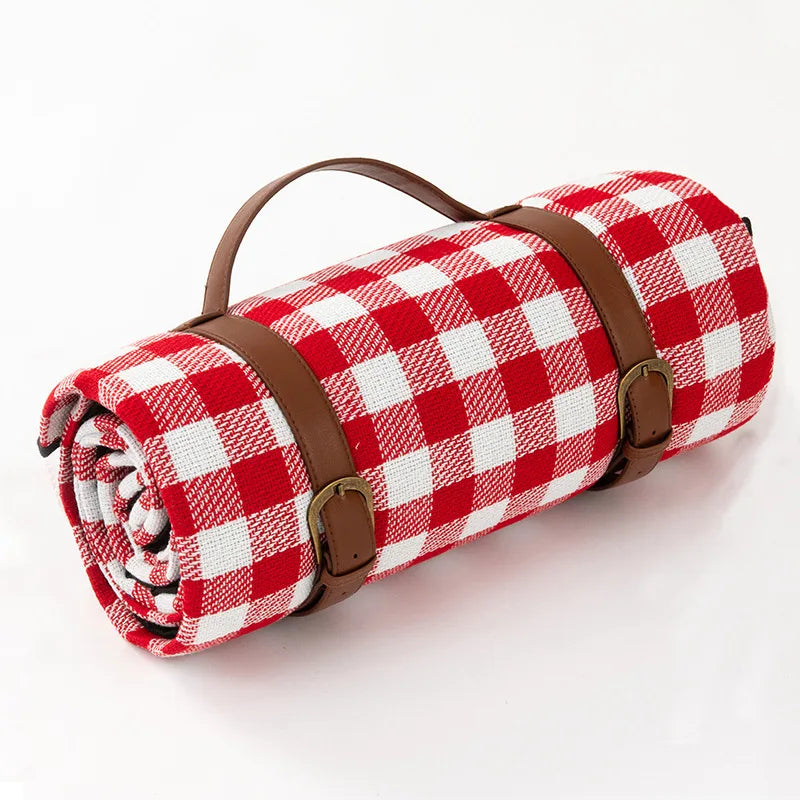 Vrouwen Opvouwbare Picknickdeken Ruitpatroon 1