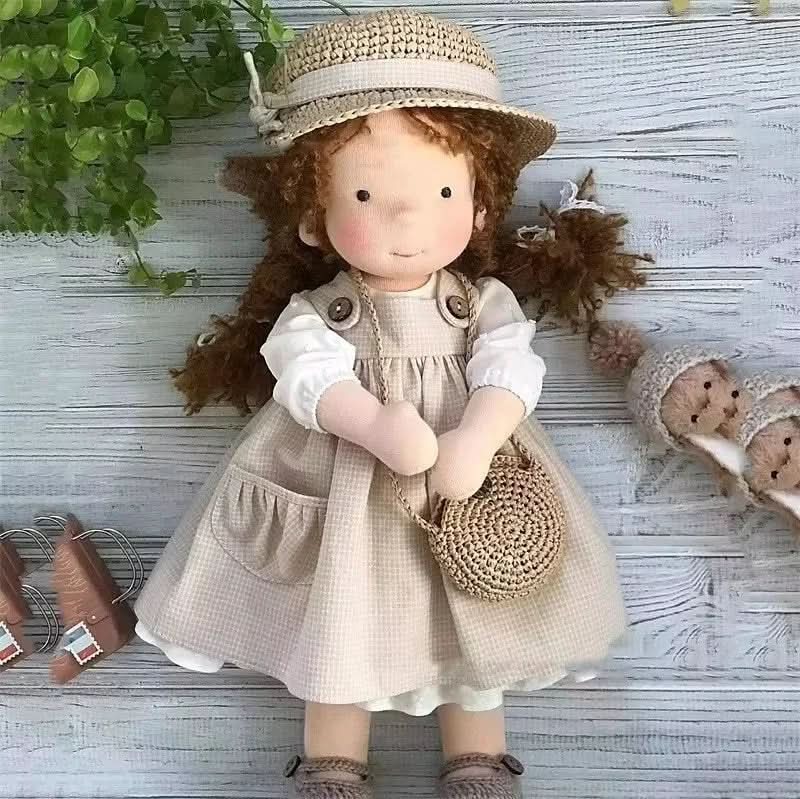 Waldorf-pop met accessoires voor kinderen 4