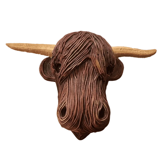Wanddecoratie Koeienkop Rustiek Stijl 3