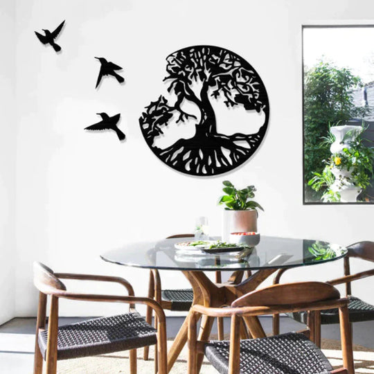 Wanddecoratie Levensboom Voor Woonkamer En Slaapkamer Muurdecoratie 2